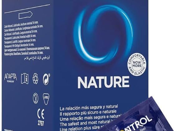 Disfruta del Sexo Seguro y Natural con Control Preservativos Nature en su Caja Pack Ahorro