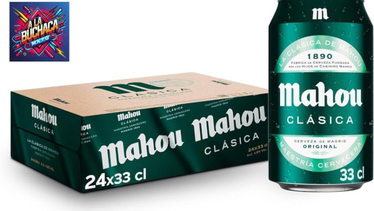 Descubre la auténtica esencia de Mahou Clásica con su pack de 24 latas