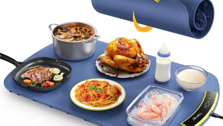 Descubre la comodidad y eficiencia de la Bandeja de Calentamiento de Silicona para tus eventos
