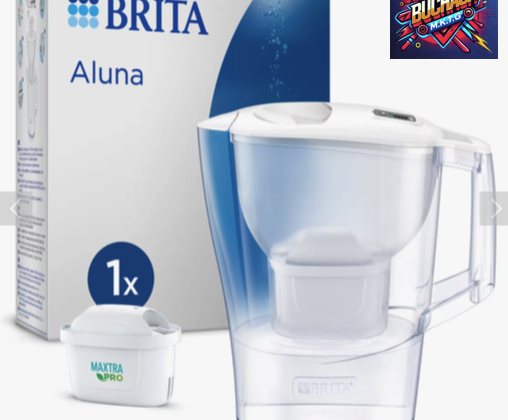 Descubre los beneficios de la BRITA Jarra Filtrante Aluna Blanca: agua pura y deliciosa en tu hogar