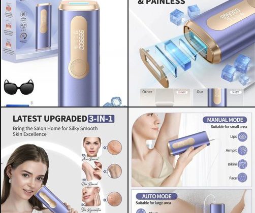 Descubre la revolucionaria Depiladora Laser IPL con Refrigeración: la solución definitiva para una depilación indolora