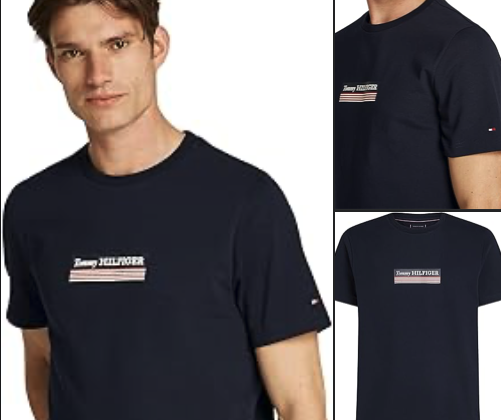La camiseta de algodón de Tommy Hilfiger: la opción perfecta para hombres de tallas grandes