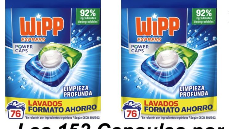¡Ahorra en grande con la promoción de la 2º unidad al -70% en Wipp Express Power Caps en Amazon!