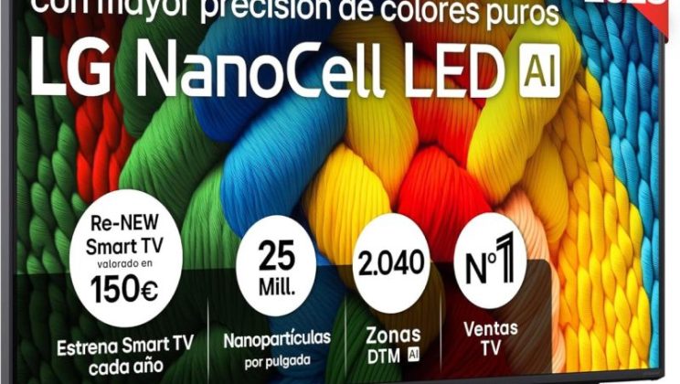 El futuro de la televisión ha llegado con el LG Smart TV 50: Potencia, inteligencia y calidad en una sola pantalla