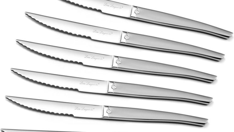 El complemento ideal para tu mesa: ELEGANTE PACK de 6 cuchillos para carne Jet