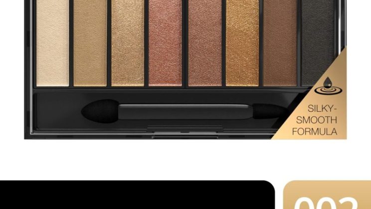 Conoce los tonos dorados de la paleta de sombras Max Factor Masterpiece Nude en su versión golden nudes