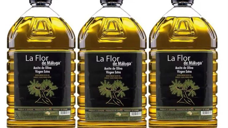 El secreto de la cocina mediterránea: pack de 3 garrafas de aceite de oliva virgen extra La Flor de Málaga