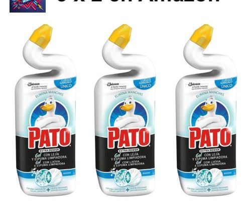 Descubre la potente fragancia de PATO – WC Power Frag la solución perfecta para un baño freso y limpio