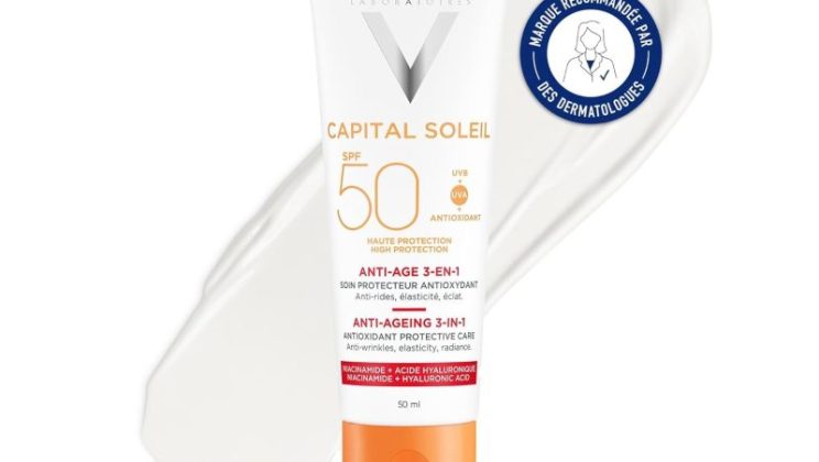 Descubre los beneficios de Vichy Capital Soleil UV‑Age Daily SPF 50 (50 ml) para tu piel