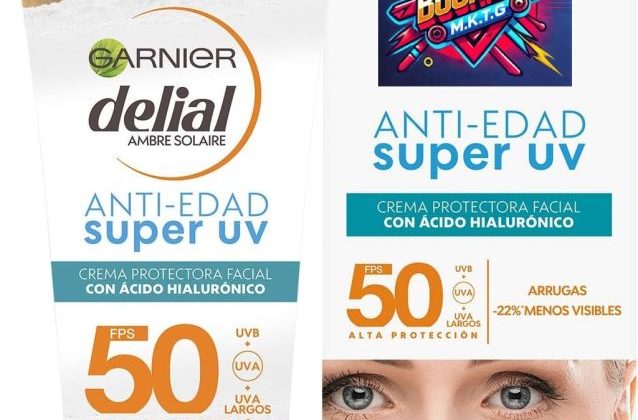 Protección y juventud en un solo producto: Descubre nueva crema antiedad de Garnier Delial con Niacinamida y Ácido Hialurónico Cuida tu piel del sol y del envejecimiento con la crema FPS 50+ de Garnier Delial