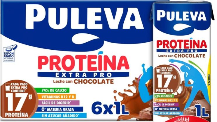 Leche Puleva Sabor Cacao en PACK 6 x 1 LITRO: la mejor forma de obtener proteína extra y calcio