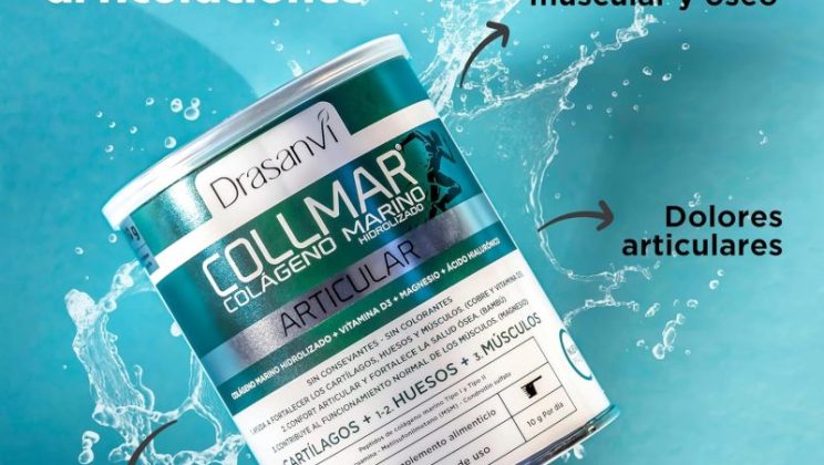 DRASANVI COLLMAR ARTICULAR es un suplemento especialmente formulado para el cuidado de las articulaciones, huesos y cartílagos.