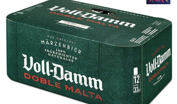 El pack perfecto para compartir: 12 latas de Voll-Damm Cerveza Doble Malta x 33 cl