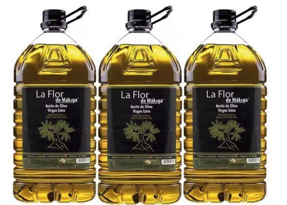Sabor y calidad en cada gota: el nuevo pack de 3 x 5 litros de aceite de oliva virgen extra La Flor de Málaga