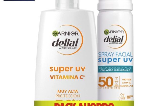 ¡Atención amantes del cuidado facial! Llévate el lote de GARNIER DELIAL con un descuento del 65% 😍🛍️