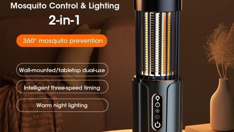 Disfruta de tus noches de verano sin insectos gracias a esta innovadora linterna repelente