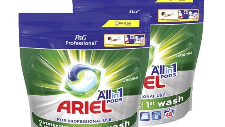 Descubre la eficacia de Ariel Professional Cápsulas Todo en Uno en su pack de 96 lavados