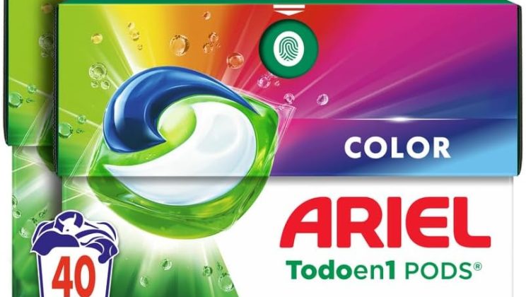 La solución perfecta para tu ropa: ARIEL PODS Todo en 1  COLOR Detergente Lavadora Liquido En oferta en Amazon con un 🔻– 43 %