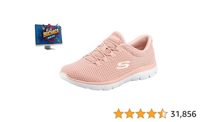 🎈SKECHERS SUMMITS LITE 🔻–48 % ¡PRECIO MÍNIMO HISTÓRICO! 👟Zapatillas Skechers para mujer, ligeras, suaves y disponibles en varios colores 🔥🩷