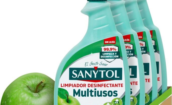 CON EL CUPÓN, PAGARAS MENOS! ❇️💫 🔻–36 %: Descubre el poder desinfectante del pack 4 x 750 ml Sanytol