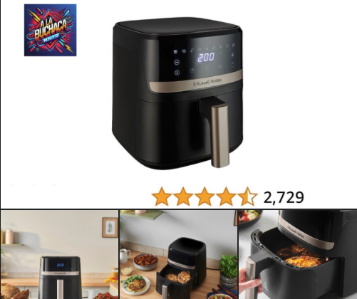 Descubre la revolucionaria Freidora de Aire Sin Aceite de 4.3L con Tecnología Rapid Air y Panel Táctil  en OFERTA 🔻 – 41 %
