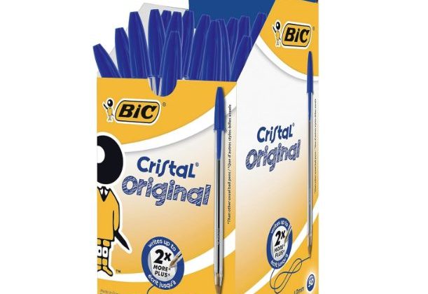 Descubre la eficiencia y calidad del BIC Bolígrafo de punta redonda paquete de 50 unidades