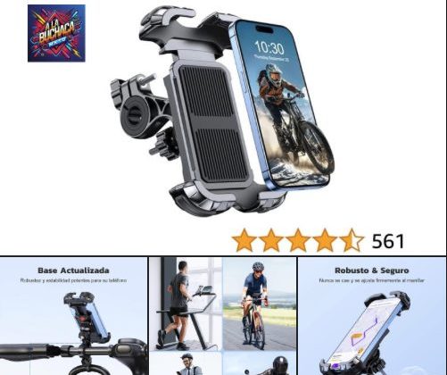 ¡Ahorra un 40% en tu Soporte Móvil Bici/Moto y protege tu móvil con el código de bloqueo! 🔻–40 % por 🔐 CÓDIGO de descuento