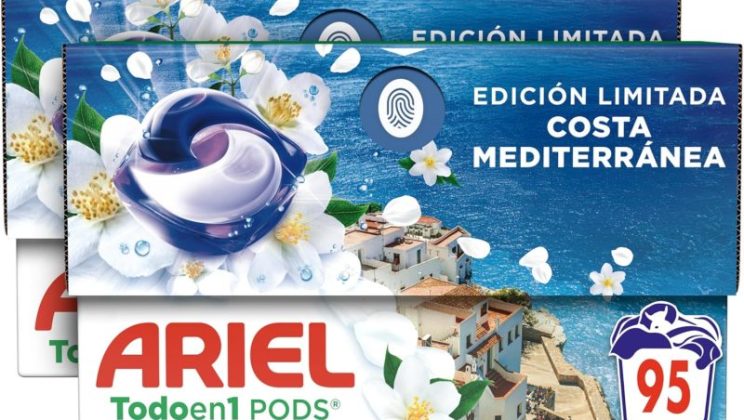 El aroma de la brisa marina y jazmín llega a tu hogar con Ariel Todo en 1: cápsulas con un toque de frescura