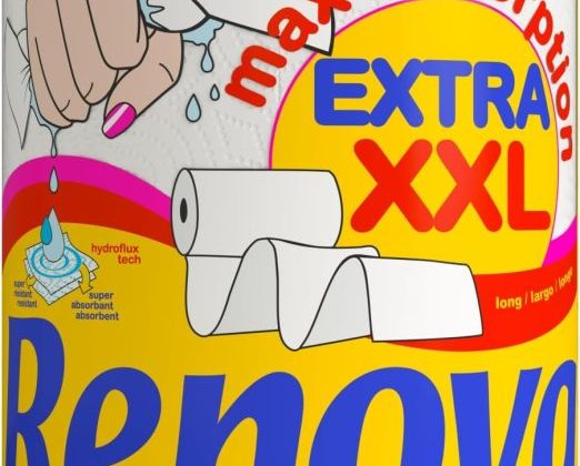 Mantén tu hogar limpio y ordenado con los rollos de cocina XXL de Renova con un  🔻– 57 % de descuento Ya estas Tardando en comprarlo