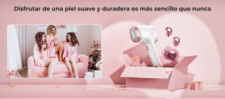❄️💖 DEPILADORA LÁSER CON REFRIGERACIÓN 🔻–72 % + CÓDIGO solo estará hasta el domingo 17