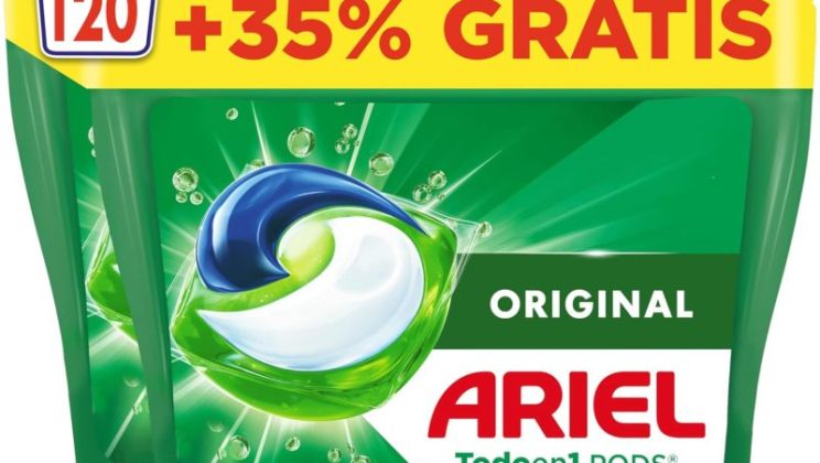 🎈 Ariel Todo en 1 PODS (120 cápsulas) 🔻–30 %