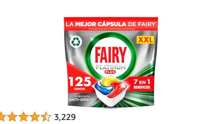 🎈FAIRY PLATINUM PLUS LIMÓN 🔻–34 %