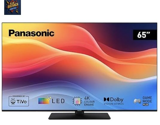 📺🎬 CINE 4K EN CASA CON SONIDO ENVOLVENTE 🎶🌟 🔻–36 % Smart TV Panasonic 65″ por 499,00€ en Amazon