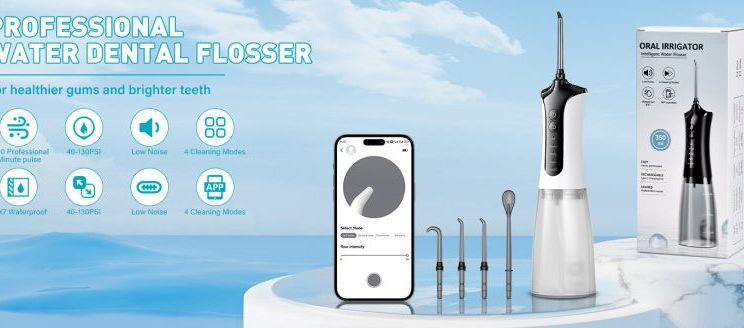 🦷💦 IRRIGADOR DENTAL PORTÁTIL 350 ML 🔻–46 %