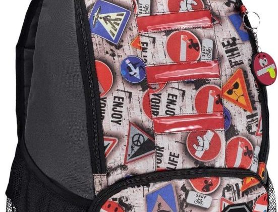 🎒 Mochila grande TOTTO modelo Street, MOCHILA ESCOLAR CON ESTILO Y SEGURIDAD! 🔻–60 %