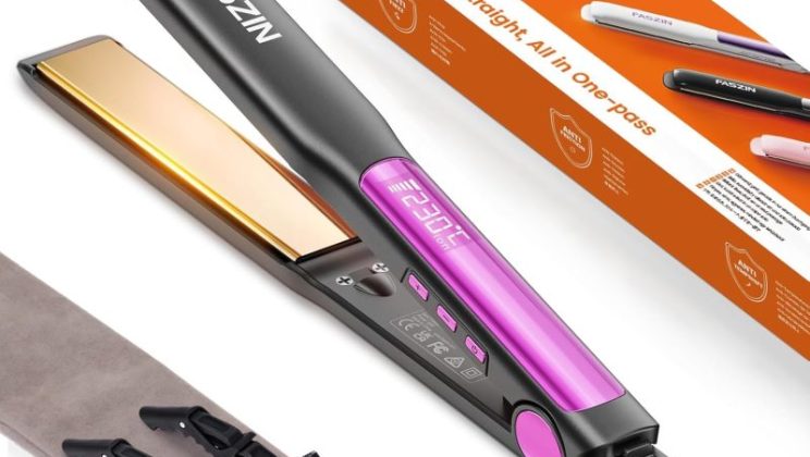 💇‍♀️ ¡Wow! 🔥 Tremendo chollo 🔥 PLANCHA DE PELO TITANIO 2 EN 1 🔻–86 % + CÓDIGO esta oferta termina mañana Martes