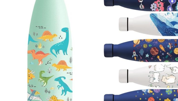 🍼 BOTELLA AGUA ACERO INOXIDABLE 500ML 🔻–40 %