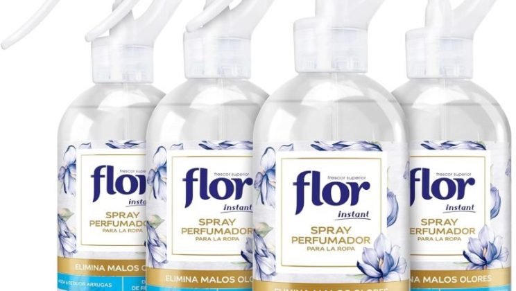 🎈 Flor Instant Perfume para la ropa (Pack 4) 🔻–61 %