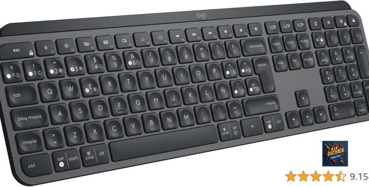 🎈 Logitech MX Keys S, para mí es el mejor teclado del mercado🔻–41 %