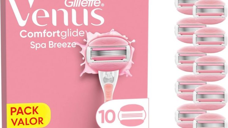 🪒🌸 SUAVIDAD Y FRESCOR EN CADA PASADA 🔻–41 % Gillette Venus