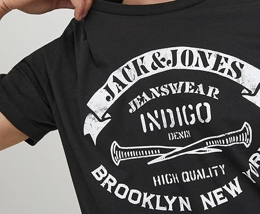 🎈 Camiseta Jack & Jones Hombre 🔻–50 %