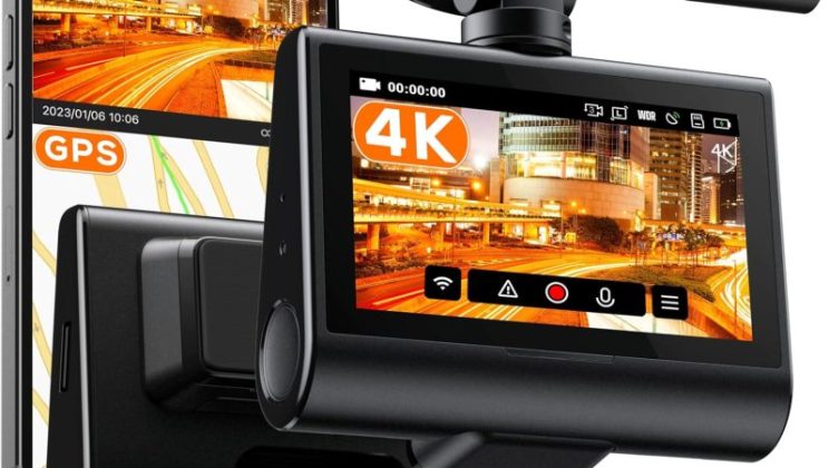 ⚠️ ¡¡CÓDIGO DISPONIBLE!! DESCUENTO EXTRA💸 ZEEKER 4K Dashcam Frontal y Trasera, WiFi 6 Dash CAM
