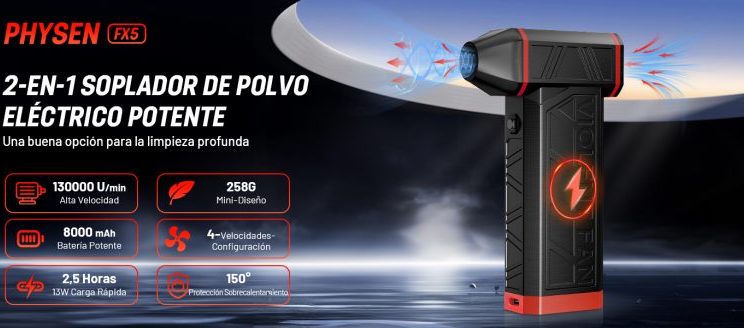 🎈 Soplador eléctrico 2 en 1 + aspirador 🔻–40 % + CUPÓN + CÓDIGO