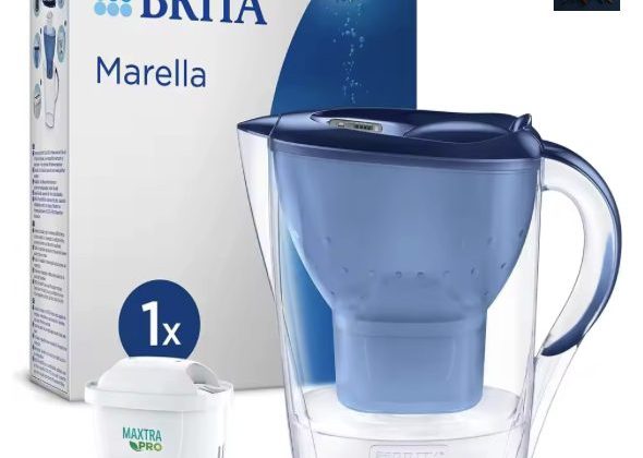 🎈AGUA MÁS PURA EN CASA 🔻–38 % + CÓDIGO Jarra filtrante BRITA Marella  POR 17,20€