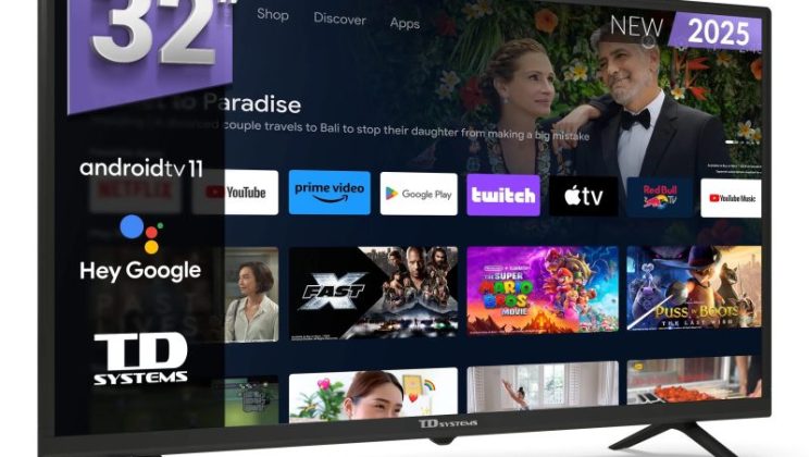 🎈SMART TV 32” ANDROID 🔻–38 % + CÓDIGO 📺🎤✨ ahora en Aliexpress por 98,42€