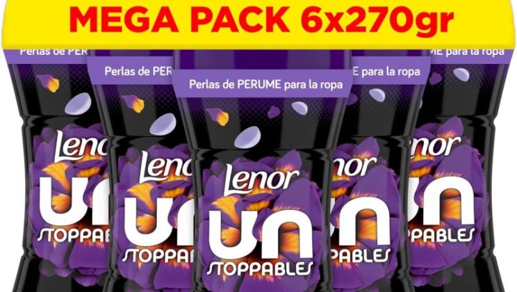 🎈 Lenor Unstoppables Perlas de Perfume (133 lavados) 🔻–28 % Ahora por 💶25,19 € SALE LA UNIDAD 4.20€