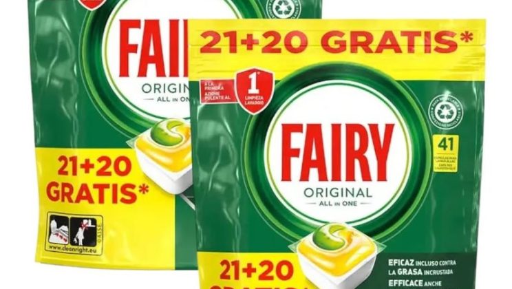 🎈 Fairy Todo en 1 – 82 Cápsulas 🔻–56 % Ahora por 💶13,17 € + CÓDIGO