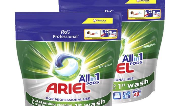 🎈 Ariel Professional Cápsulas Todo en Uno 🔻–38 % Ahora por 💶28,45€