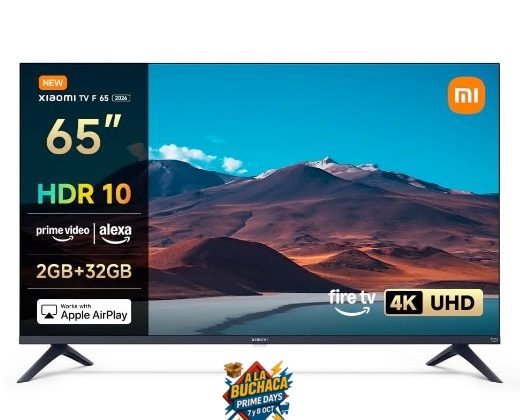🎈 MEGA CHOLLO XIAOMI TV F 65″ 🔻–35 % Ahora por 📺369,00 €