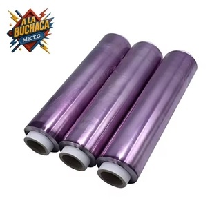 🎈 Pack 3 Rollos Papel Film Transparente 30x300m 🔻–53 % Ahora por 🍽️17,03€